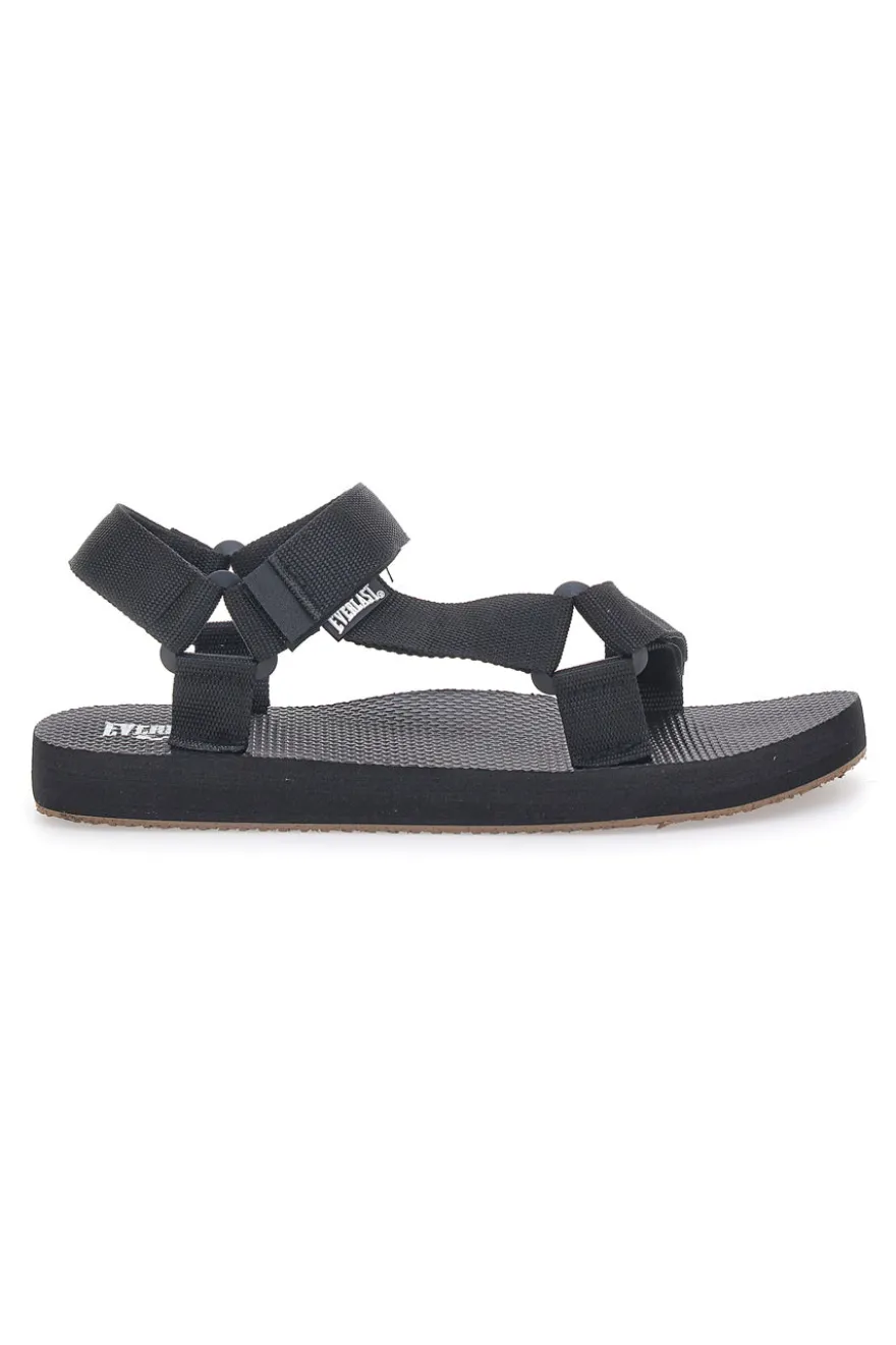 Sandali sportivi neri con fasce regolabili Everlast EV014