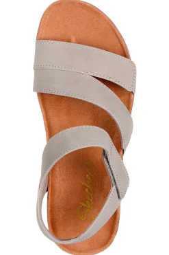 Sandali taupe con cinturini regolabili Skechers LIFTED COMFORT
