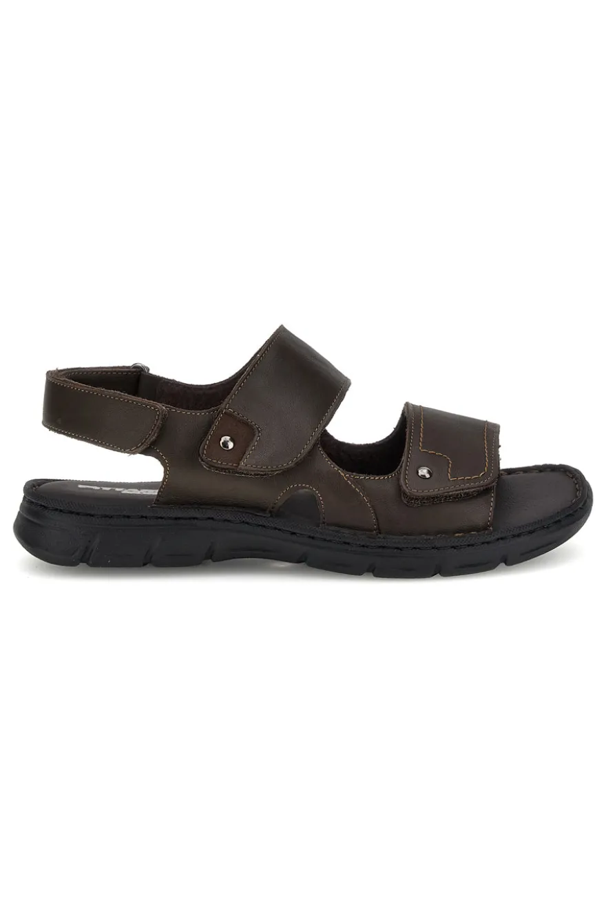 Sandali taupe con strappi regolabili Pittarello eco 2617163