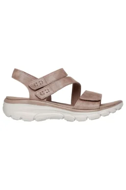 Sandali Taupe Vegan Skechers EASY GOINGALL DAY CHIC