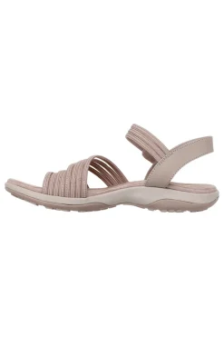 Sandali Vegan Taupe Skechers Reggae Slim Coffee Run