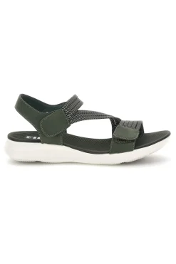Sandali Verde con fasce elastiche First active 2
