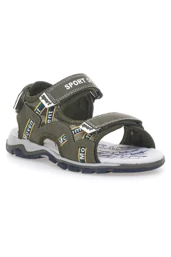 Sandali verde con velcro Pitt Kids 14372