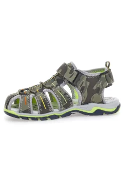 Sandali verdi fisherman con Velcro Pitt Kids 14371