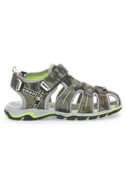 Sandali verdi fisherman con Velcro Pitt Kids 14371
