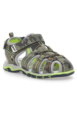 Sandali verdi fisherman con Velcro Pitt Kids 14371