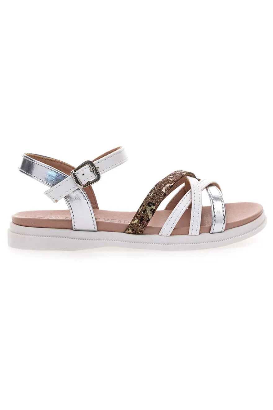 Sandalo bianco con cinturino SWEET YEARS 8360