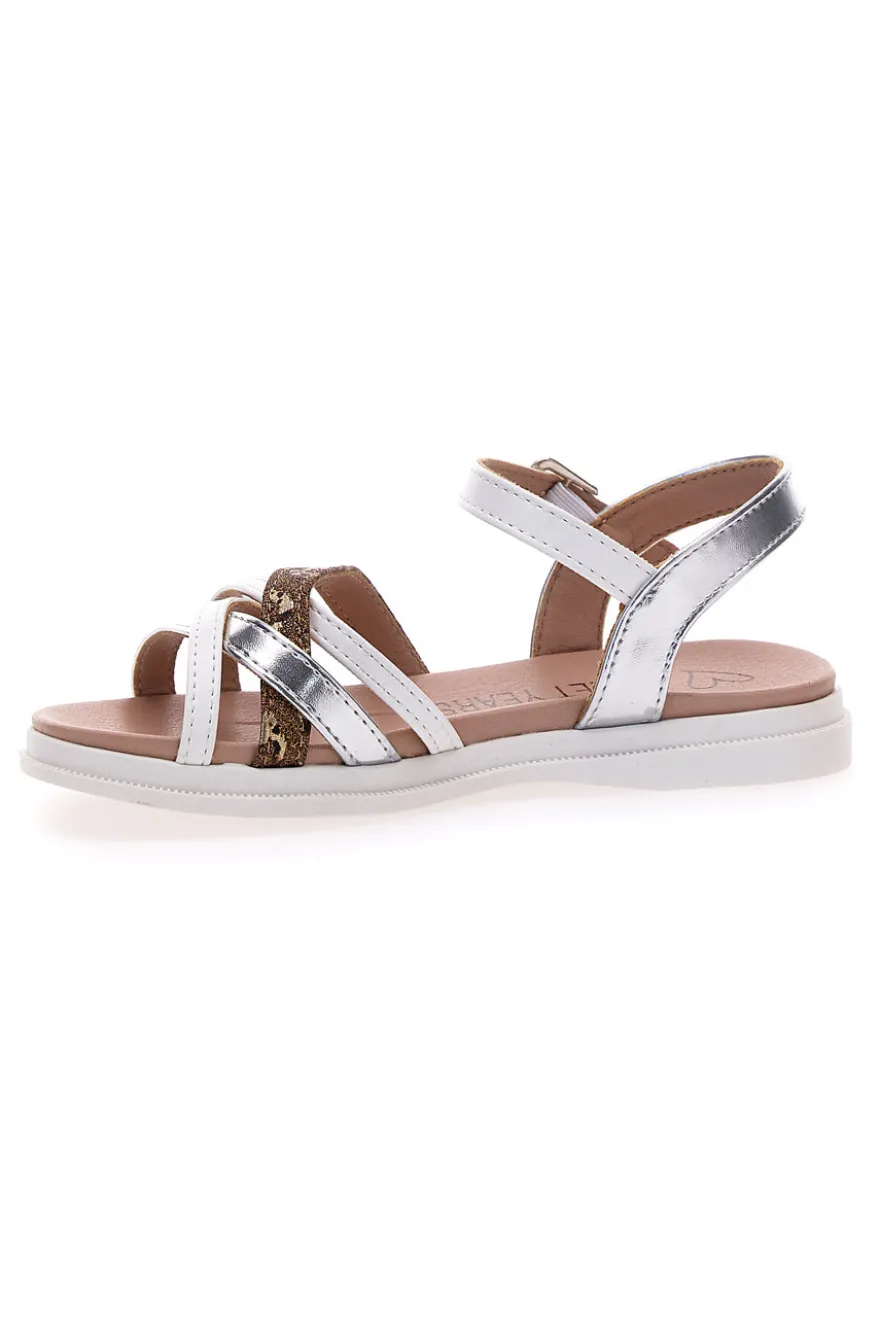 Sandalo bianco con cinturino SWEET YEARS 8360