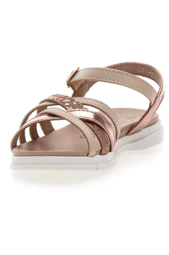 Sandalo dorato con cinturino SWEET YEARS 8360
