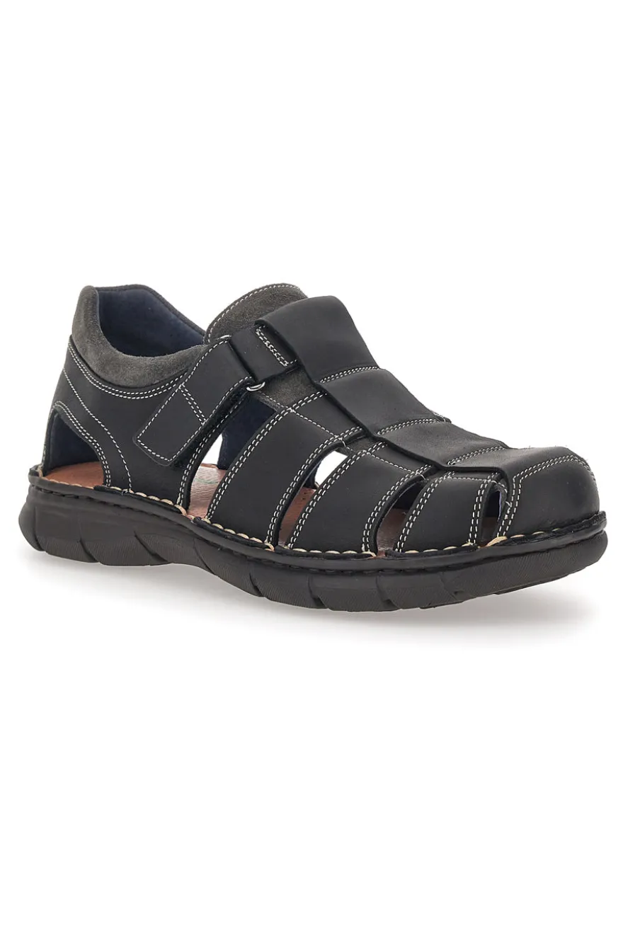 Sandalo Fisherman Neri Pittarello ECO 7402