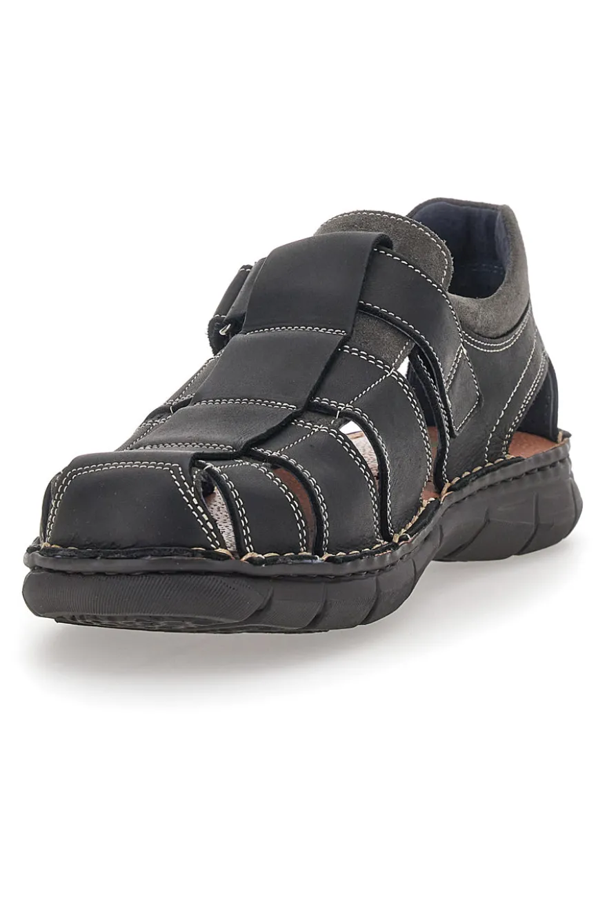 Sandalo Fisherman Neri Pittarello ECO 7402