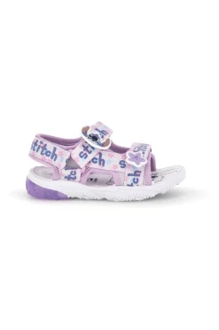 Sandalo lilla con luci e strappo con Stitch Lilo & stitch D6020227T