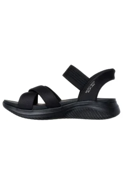 Sandalo Slingback Vegani neri Skechers Ultra Flex 3.0 - Never Better