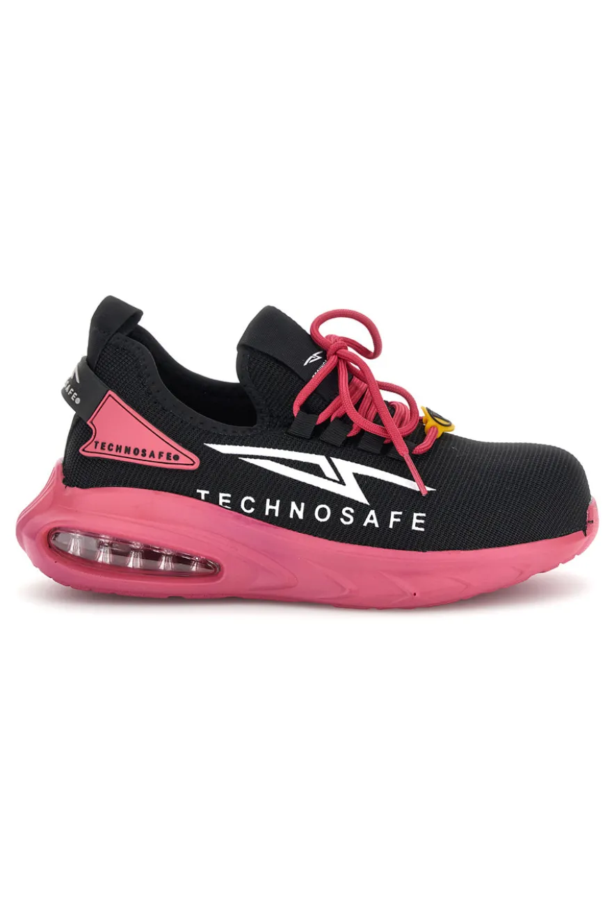 Scarpa Antinfortunistica Sneaker Nera e Fucsia Technosafe TSS2045S1PS1