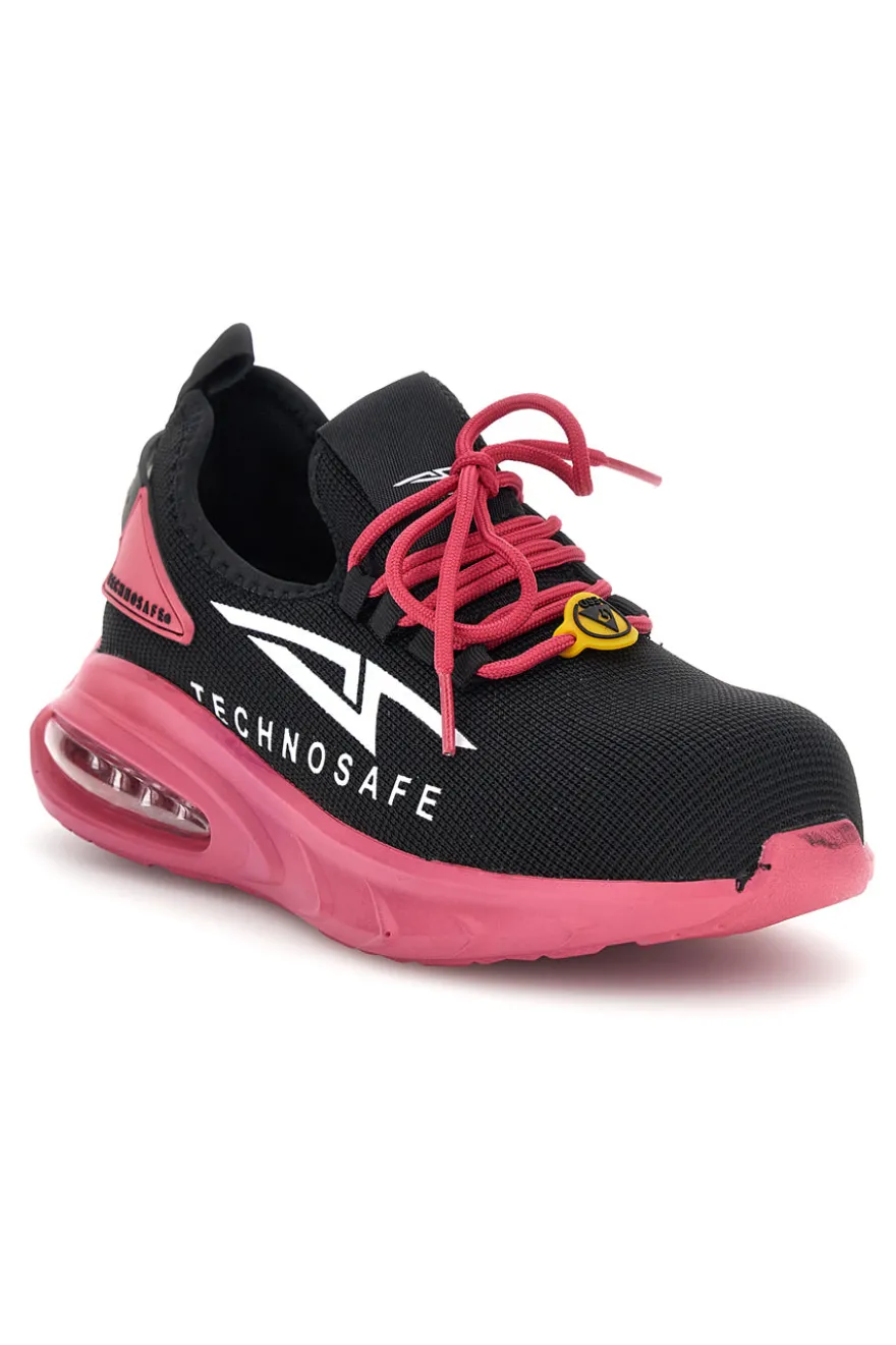 Scarpa Antinfortunistica Sneaker Nera e Fucsia Technosafe TSS2045S1PS1