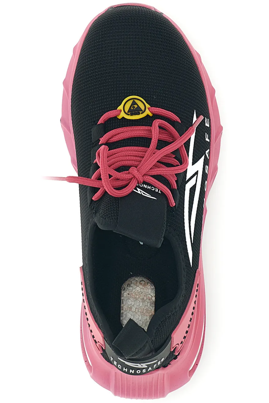 Scarpa Antinfortunistica Sneaker Nera e Fucsia Technosafe TSS2045S1PS1