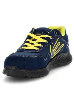 Scarpa Antinfortunistica Sneaker Blu e Gialla Blue Star BS180