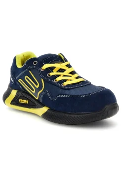 Scarpa Antinfortunistica Sneaker Blu e Gialla Blue Star BS180