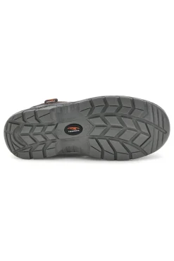 Scarpa Antinfortunistica Nera con Dettagli Arancio Technosafe TSS2001 S1P