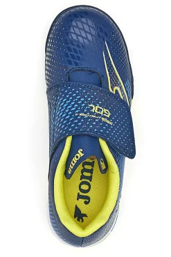 Scarpa da calcio blu con suola turf Joma Gol Jr 2603