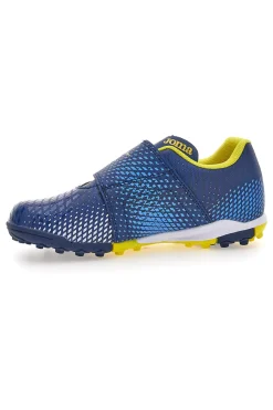 Scarpa da calcio blu con suola turf Joma Gol Jr 2603