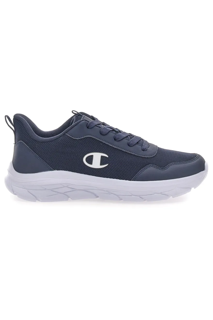 Scarpa da ginnastica da uomo blu bassa Champion Fuze Low Cut