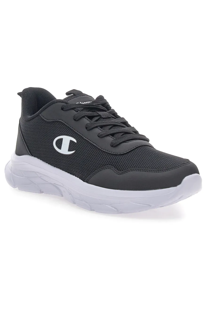 Scarpa da ginnastica da uomo nera bassa Champion Fuze Low Cut