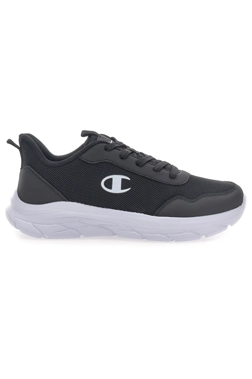 Scarpa da ginnastica da uomo nera bassa Champion Fuze Low Cut