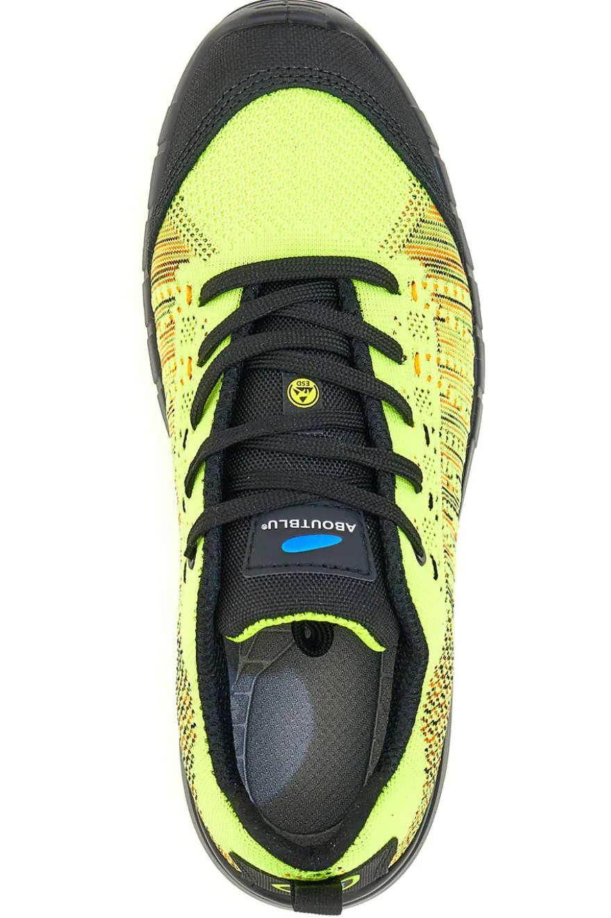 Scarpa da Lavoro Gialla Fluo About Blu 1 S3 ESD SRC