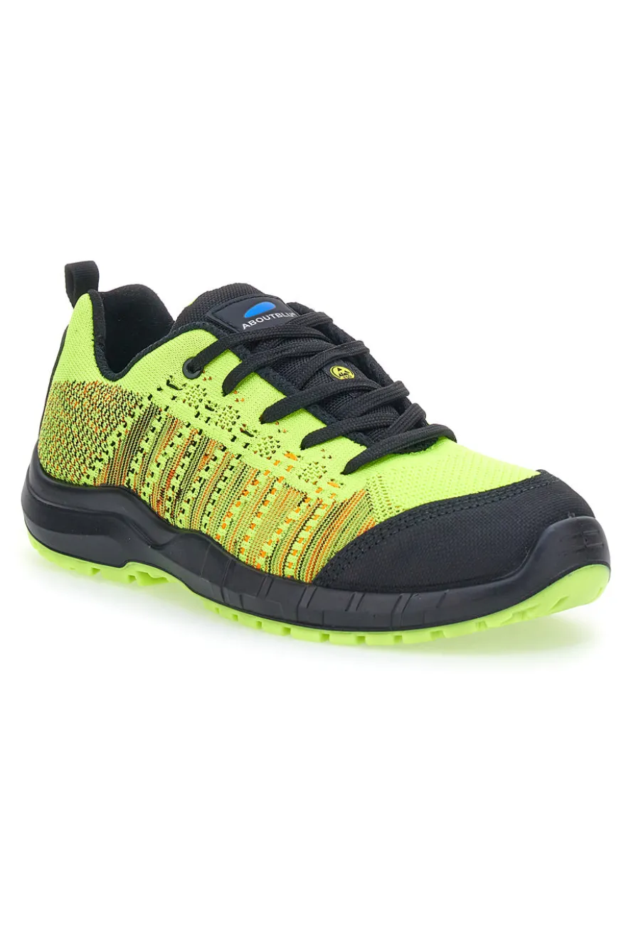 Scarpa da Lavoro Gialla Fluo About Blu 1 S3 ESD SRC