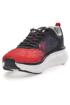 Scarpa da running nera e rossa CHAMPION FOXY II