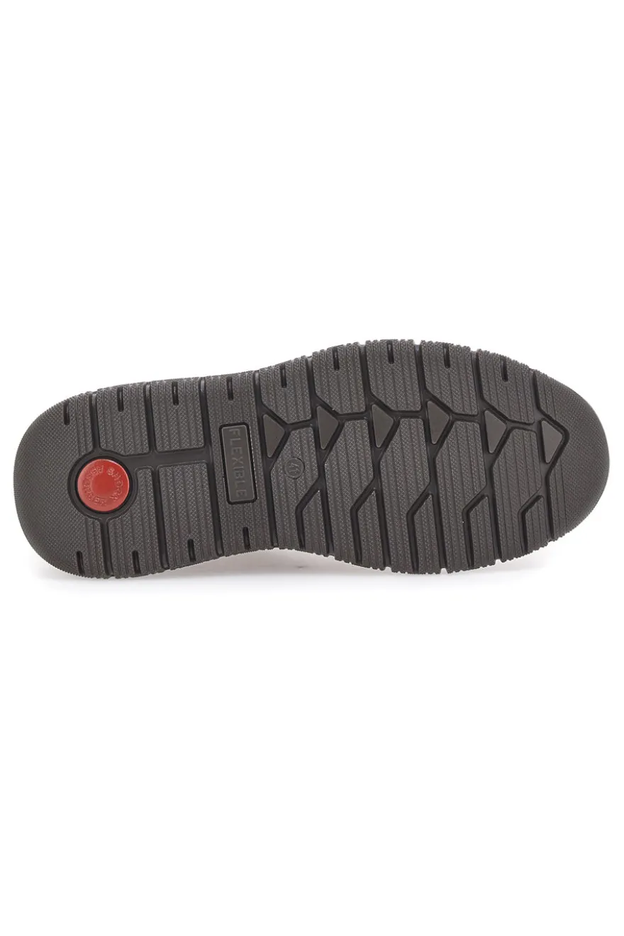 Scarpa Stringata Alta Vera Pelle Marrone Imac 452700