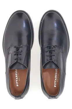 Scarpa Stringata Nera in Vera Pelle PITTARELLO 506