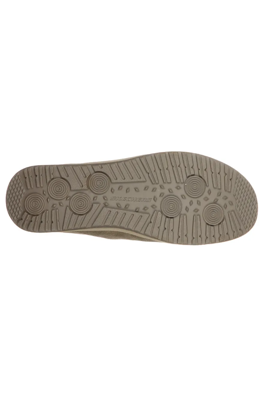 Scarpa Stringata Taupe SKECHERS GOwalk Relaxed Fit - Idyllic