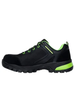 Scarpe Antinfortunistica Nere e Verde Skechers Work: Gatlon - Strigax S3L FO