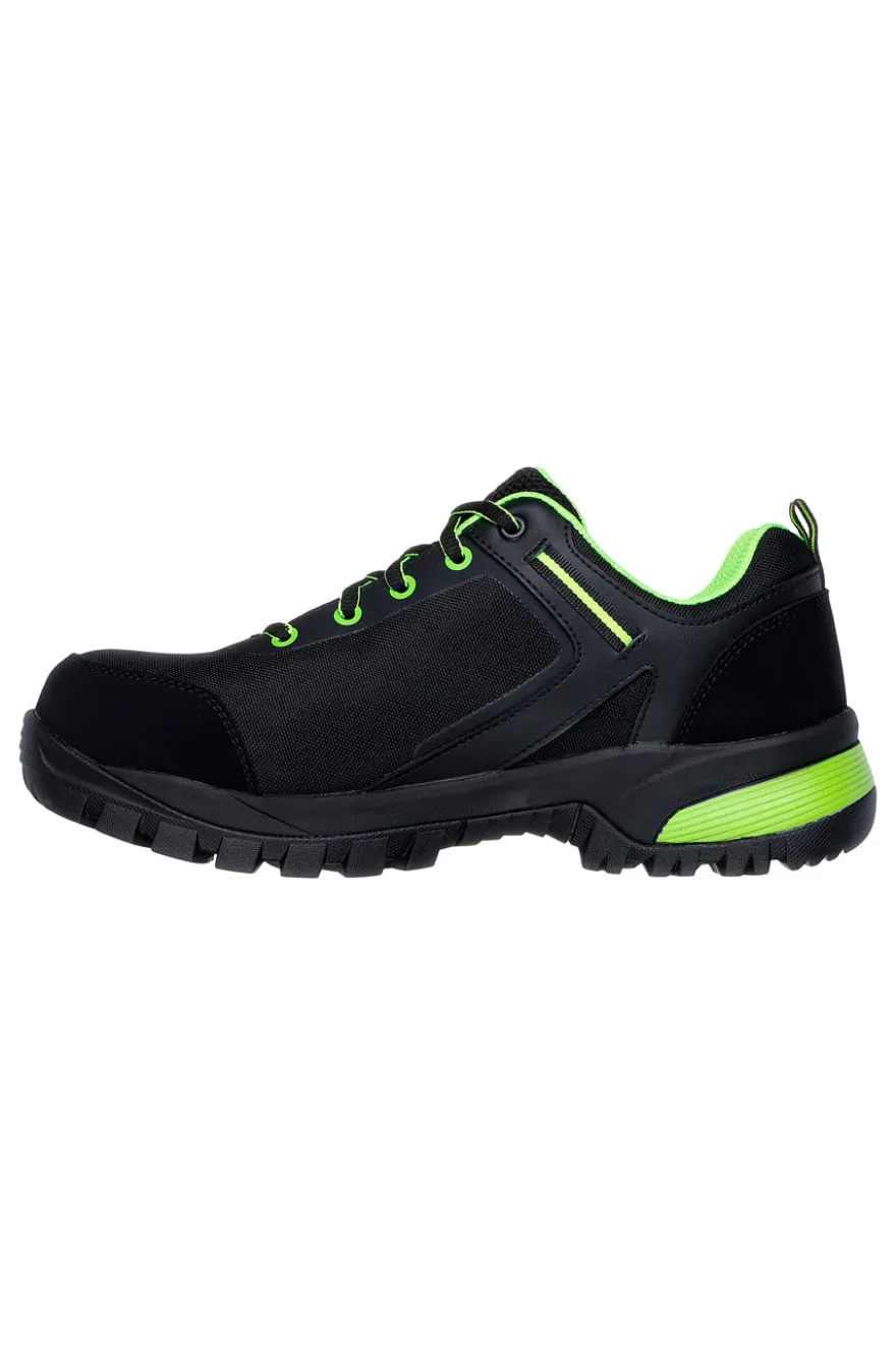 Scarpe Antinfortunistica Nere e Verde Skechers Work: Gatlon - Strigax S3L FO
