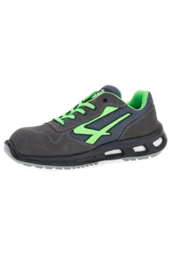 Scarpe antinfortunistiche da uomo grigio verdi basse in nylon U. Power Point S ESD S1PS FO SR