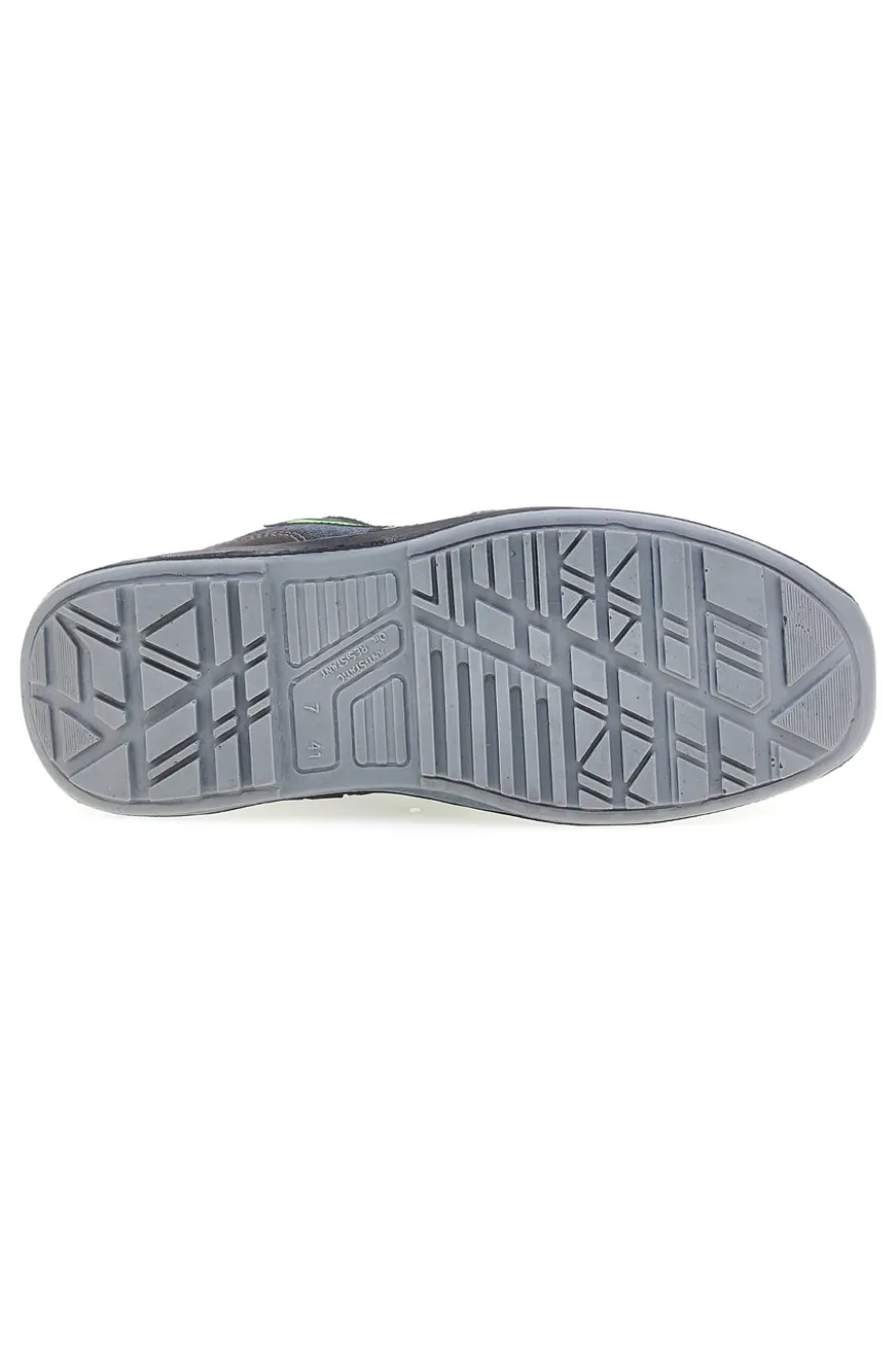 Scarpe antinfortunistiche da uomo grigio verdi basse in nylon U. Power Point S ESD S1PS FO SR