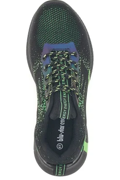 Scarpe antinfortunistiche nero e verde Blu star 170 S3S SR