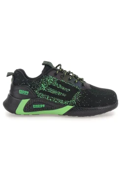 Scarpe antinfortunistiche nero e verde Blu star 170 S3S SR
