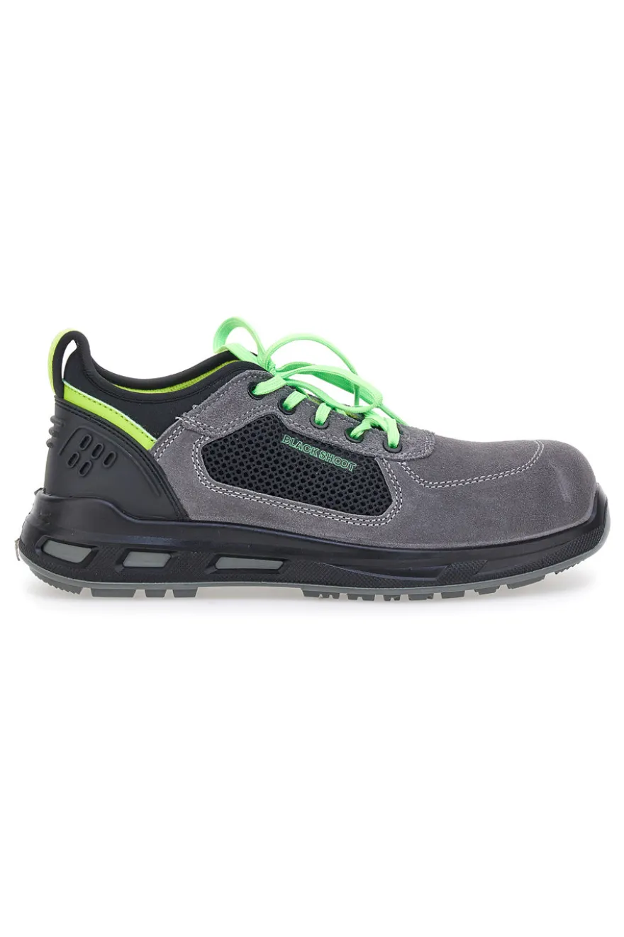 Scarpe antinfortunistiche grigie Black shoot S230741 SB SR