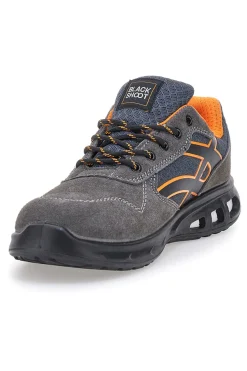 Scarpe antinfortunistiche basse grigie S1P antiscivolo Black shoot YL-5068-2 S1P