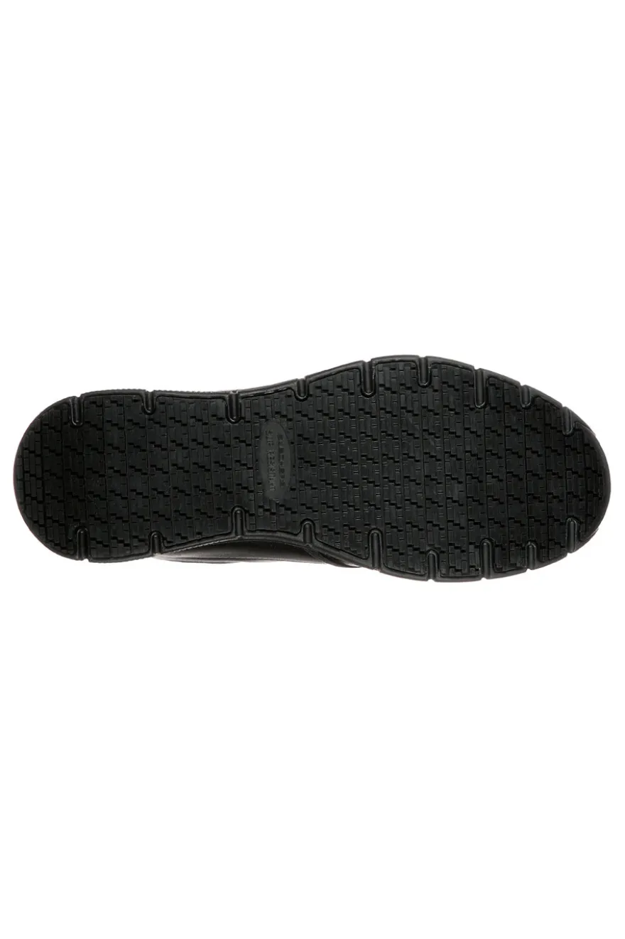 Scarpe Antinfortunistiche Nere SKECHERS Work Relaxed Fit: Nampa - Groton OB FO SRC