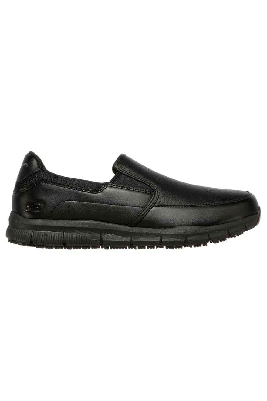 Scarpe Antinfortunistiche Nere SKECHERS Work Relaxed Fit: Nampa - Groton OB FO SRC