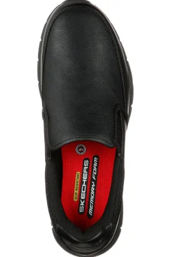 Scarpe Antinfortunistiche Nere SKECHERS Work Relaxed Fit: Nampa - Groton OB FO SRC