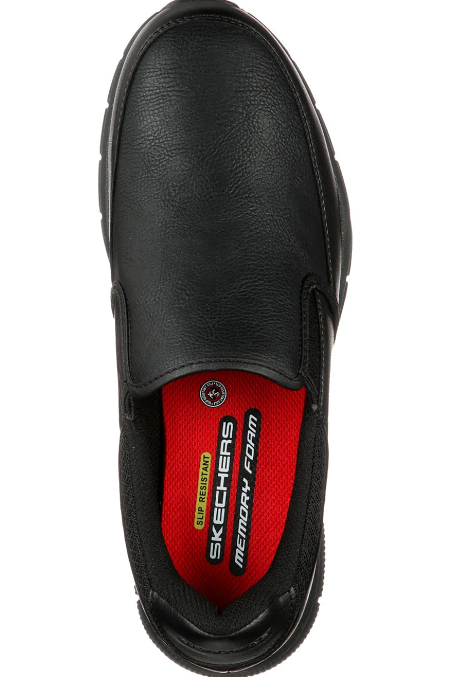 Scarpe Antinfortunistiche Nere SKECHERS Work Relaxed Fit: Nampa - Groton OB FO SRC