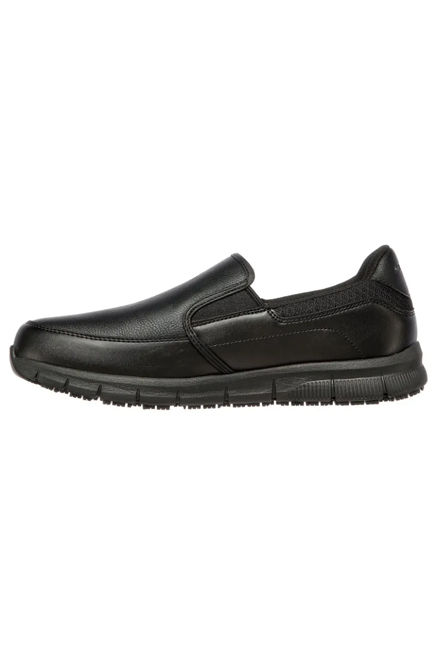 Scarpe Antinfortunistiche Nere SKECHERS Work Relaxed Fit: Nampa - Groton OB FO SRC