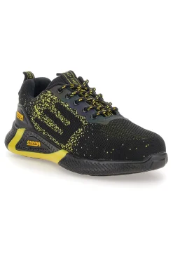 Scarpe antinfortunistiche nero e giallo Blu star 170 S3S SR