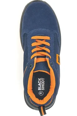 Scarpe antinfortunistiche blu arancioni Black Shoot PK24864 S1PL