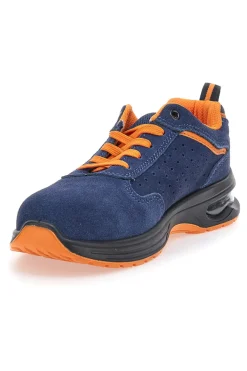 Scarpe antinfortunistiche blu arancioni Black Shoot PK24864 S1PL